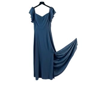 Ever Pretty Elegant Blue Evening Dress